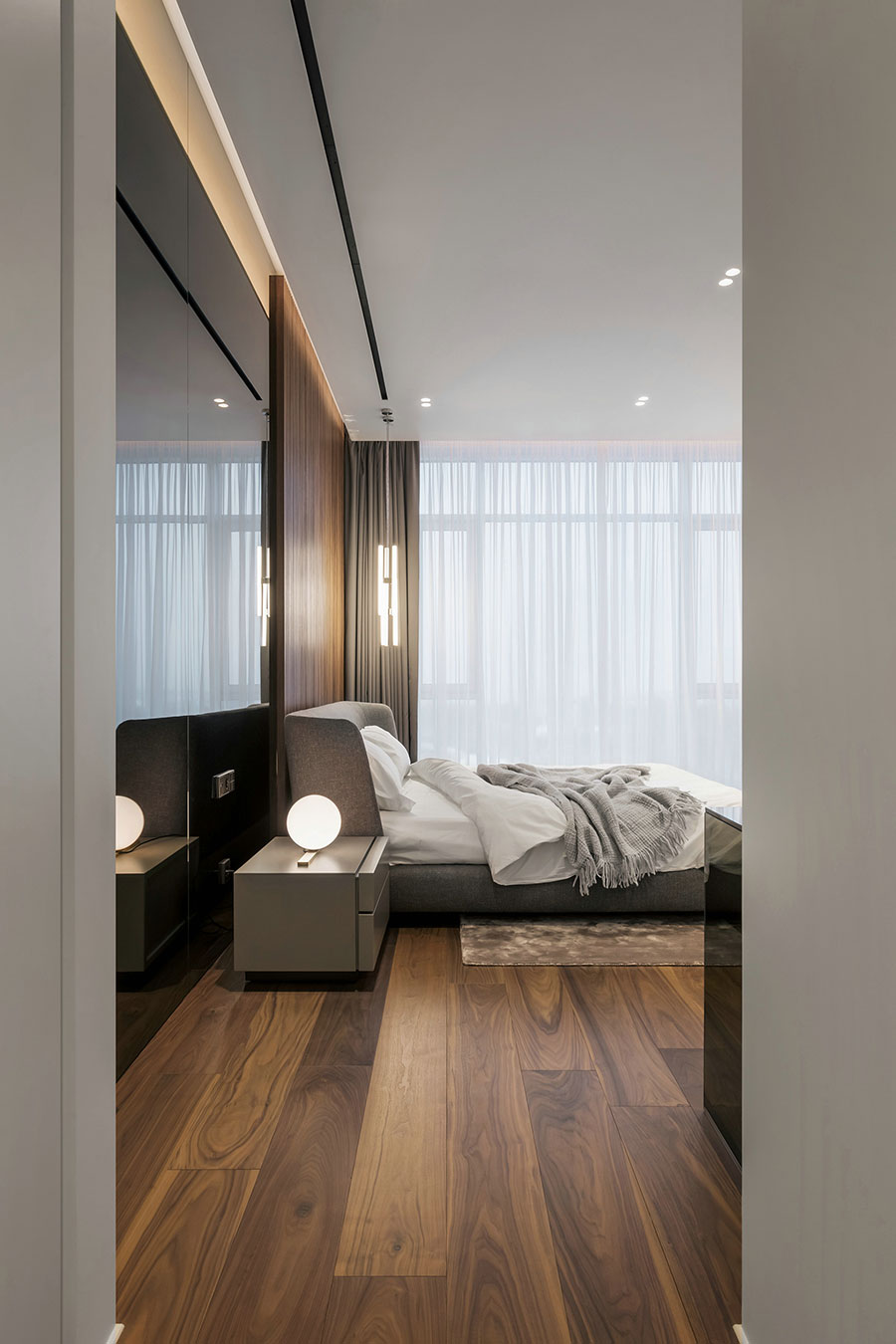 现代卧室风格装修设计实景图片
